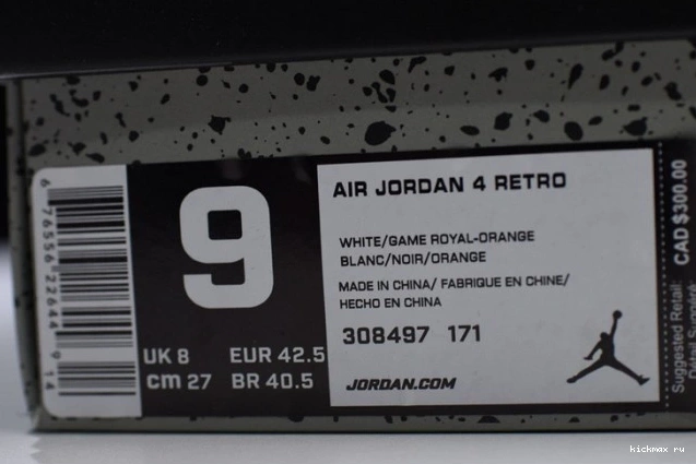 Cheap Crimson-Royal 4 Jordan 308497-171 Bright White Blue Air 0705